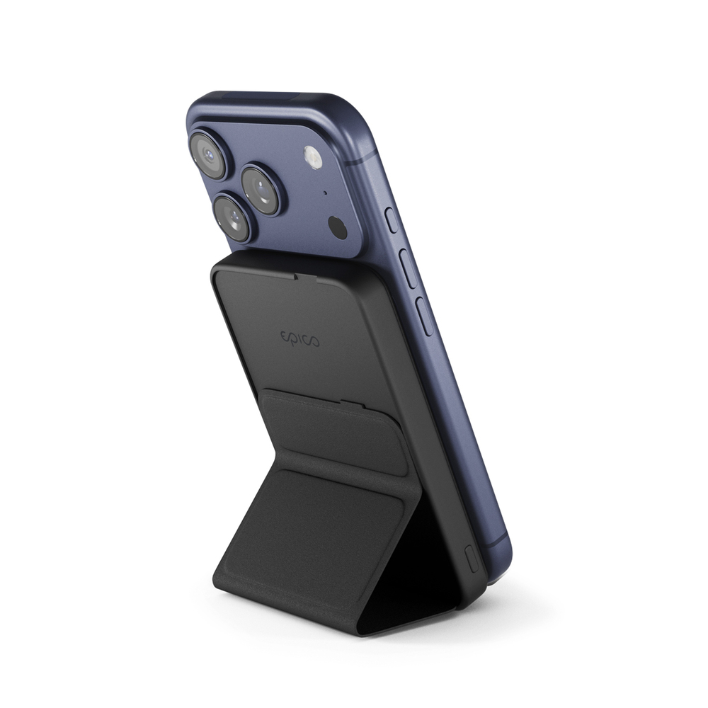 iStores by Epico UltraPack Stand 7000mAh Mag+ bezdrátová powerbanka se stojánkem EM47-černá
