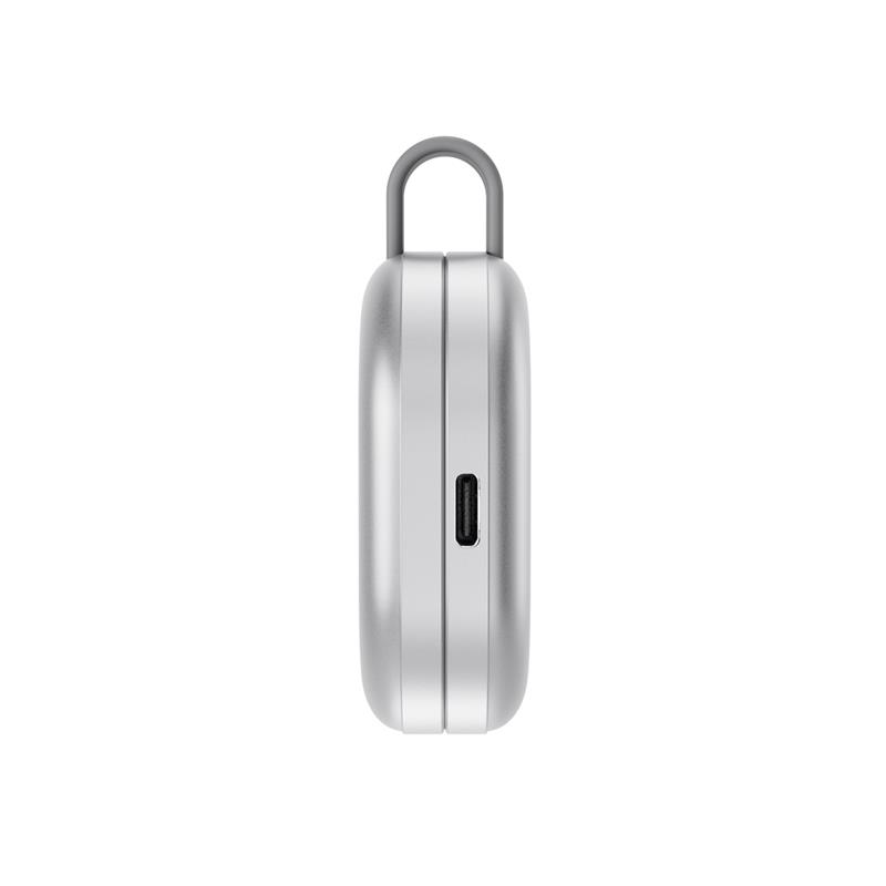 iStores by Epico UltraBase Qi2 25W 2v1 Fold Kovová Mag+ bezdrátová nabíječka EF35-Stříbrná