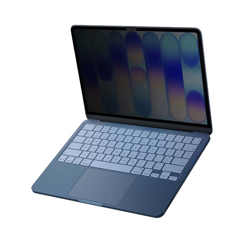 Spigen ochranné sklo Glas.tR Slim pre Macbook Neo - Black Frame