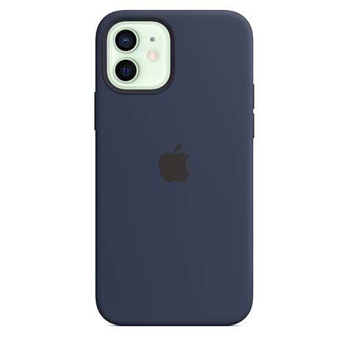 Apple iPhone 12 | 12 Pro Silicone Case with MagSafe - Deep Navy *Rozbalený*