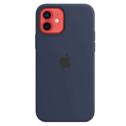 Apple iPhone 12 | 12 Pro Silicone Case with MagSafe - Deep Navy *Rozbalený*