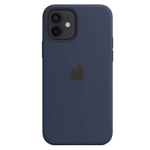 Apple iPhone 12 | 12 Pro Silicone Case with MagSafe - Deep Navy *Rozbalený*