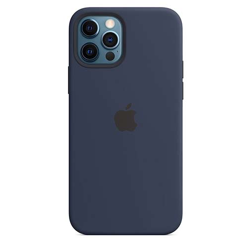 Apple iPhone 12 | 12 Pro Silicone Case with MagSafe - Deep Navy *Rozbalený*