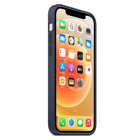 Apple iPhone 12 | 12 Pro Silicone Case with MagSafe - Deep Navy *Rozbalený*