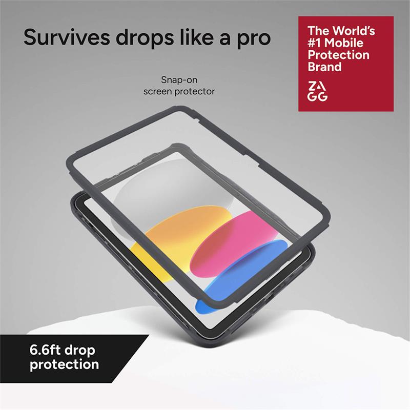 ZAGG kryt Durango pre iPad 10-11 Gen. 2022/2025 - Black