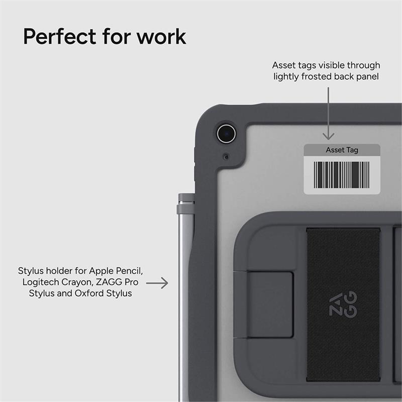 ZAGG kryt Durango pre iPad 10-11 Gen. 2022/2025 - Black