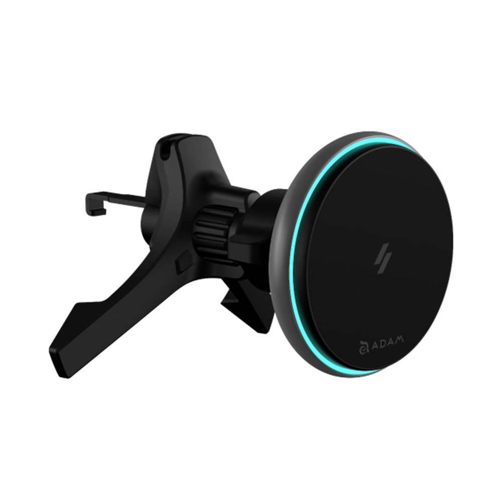 Adam Elements Omnia CQ2 Plus Qi2 25W Magnetic Charging Car Mount - Black