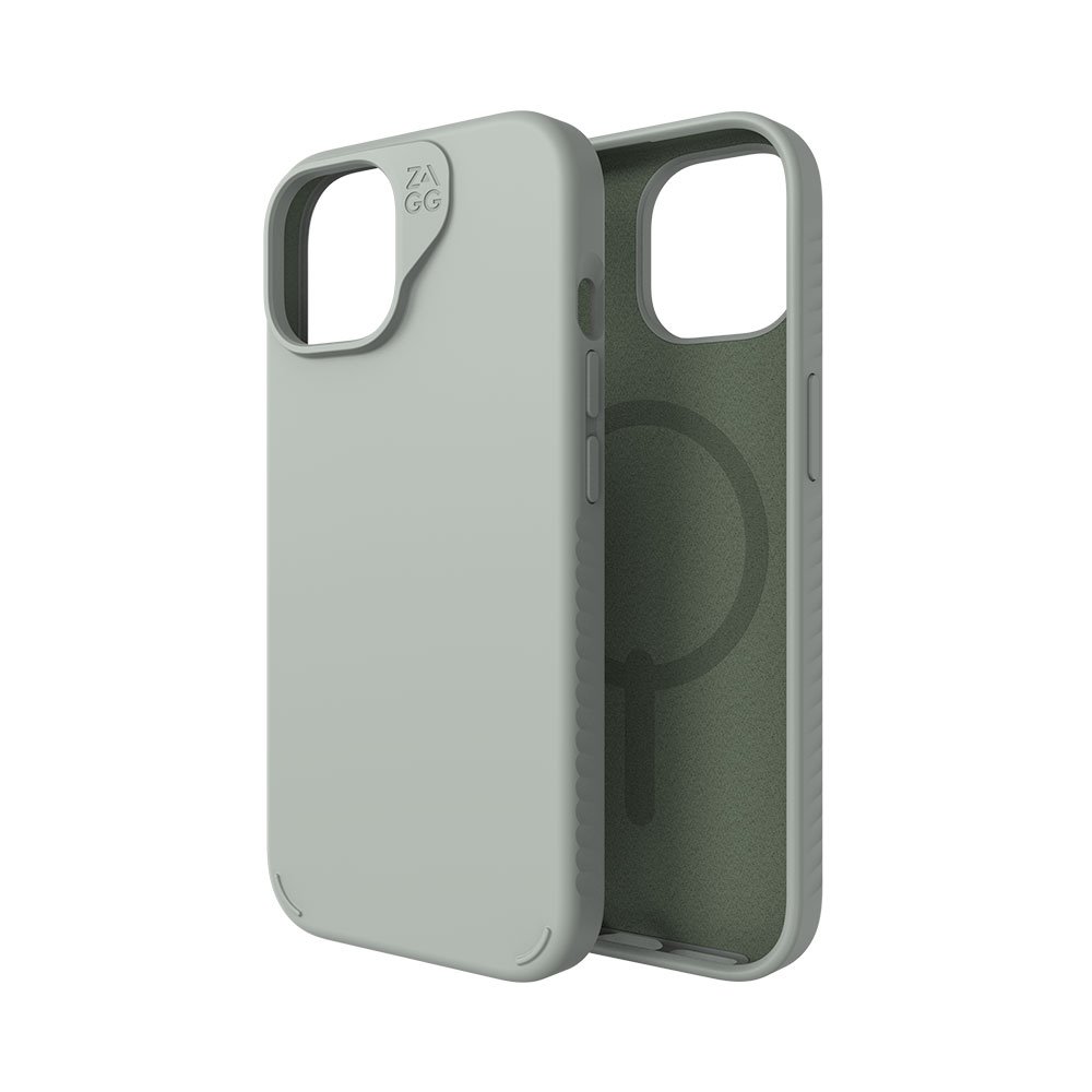 ZAGG kryt Manhattan Snap pre iPhone 15/14/13 - Sage