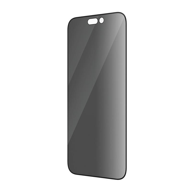 PanzerGlass ochranné sklo UWF Privacy AB s aplikátorem pro iPhone 14 Pro - Black Frame