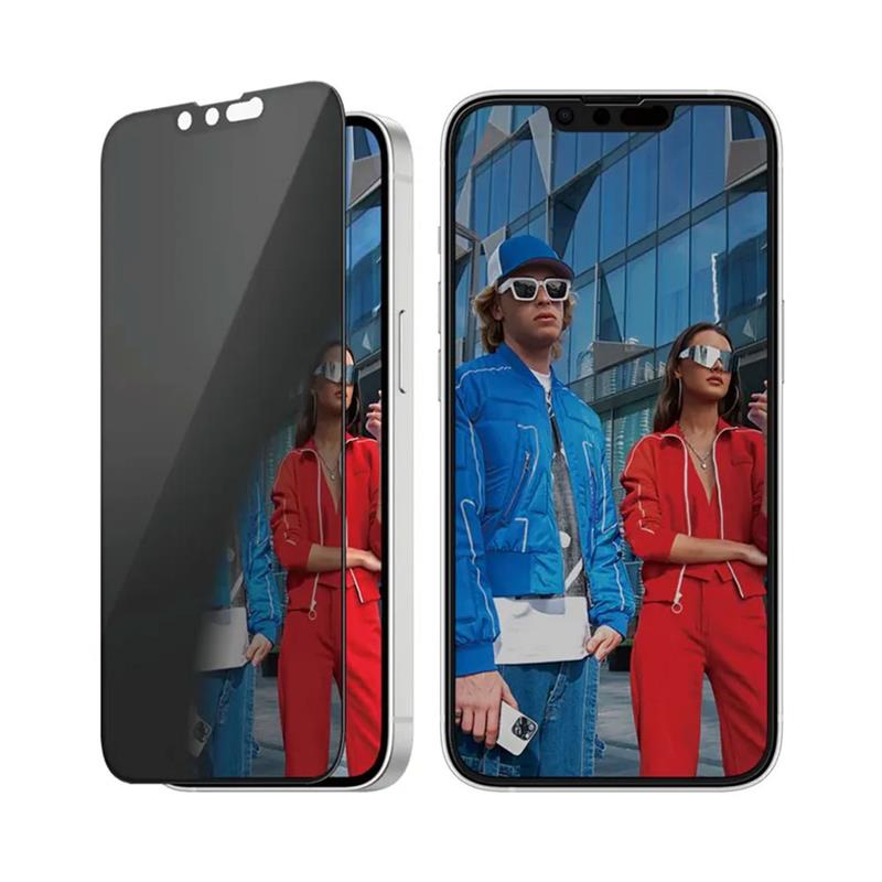 PanzerGlass ochranné sklo UWF Privacy pro iPhone 17e/16e/14/13/13 Pro - Black Frame