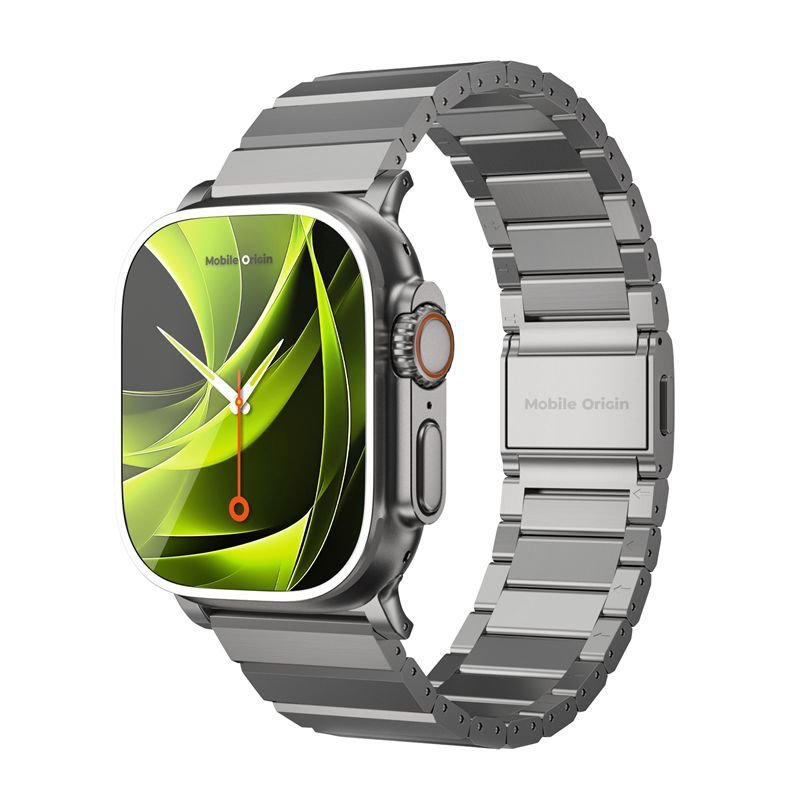 Mobile Origin řemínek Titanium Band Modena pro Apple Watch Ultra 49mm - Natural