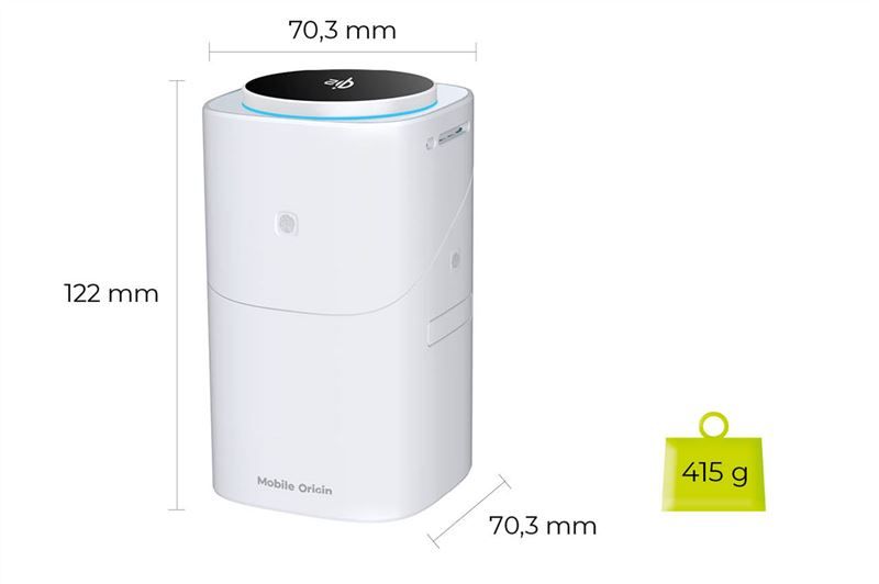 Mobile Origin 3v1 Wireless Charging Qi2 Station PW 11 - White