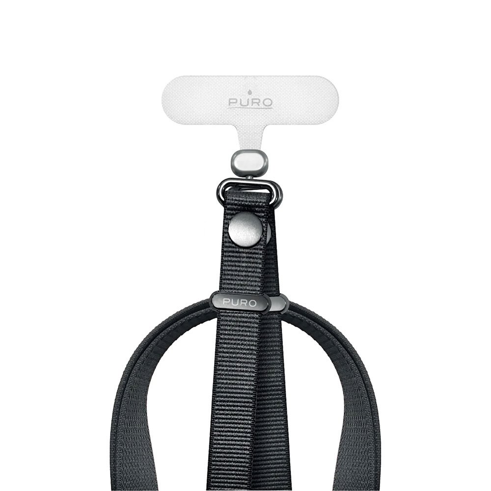Puro Move Lace Crossbody Strap Dual Attachment System - Black