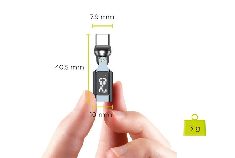 Mobile Origin 240W Display 540° Rotation USB-C Adapter CB15