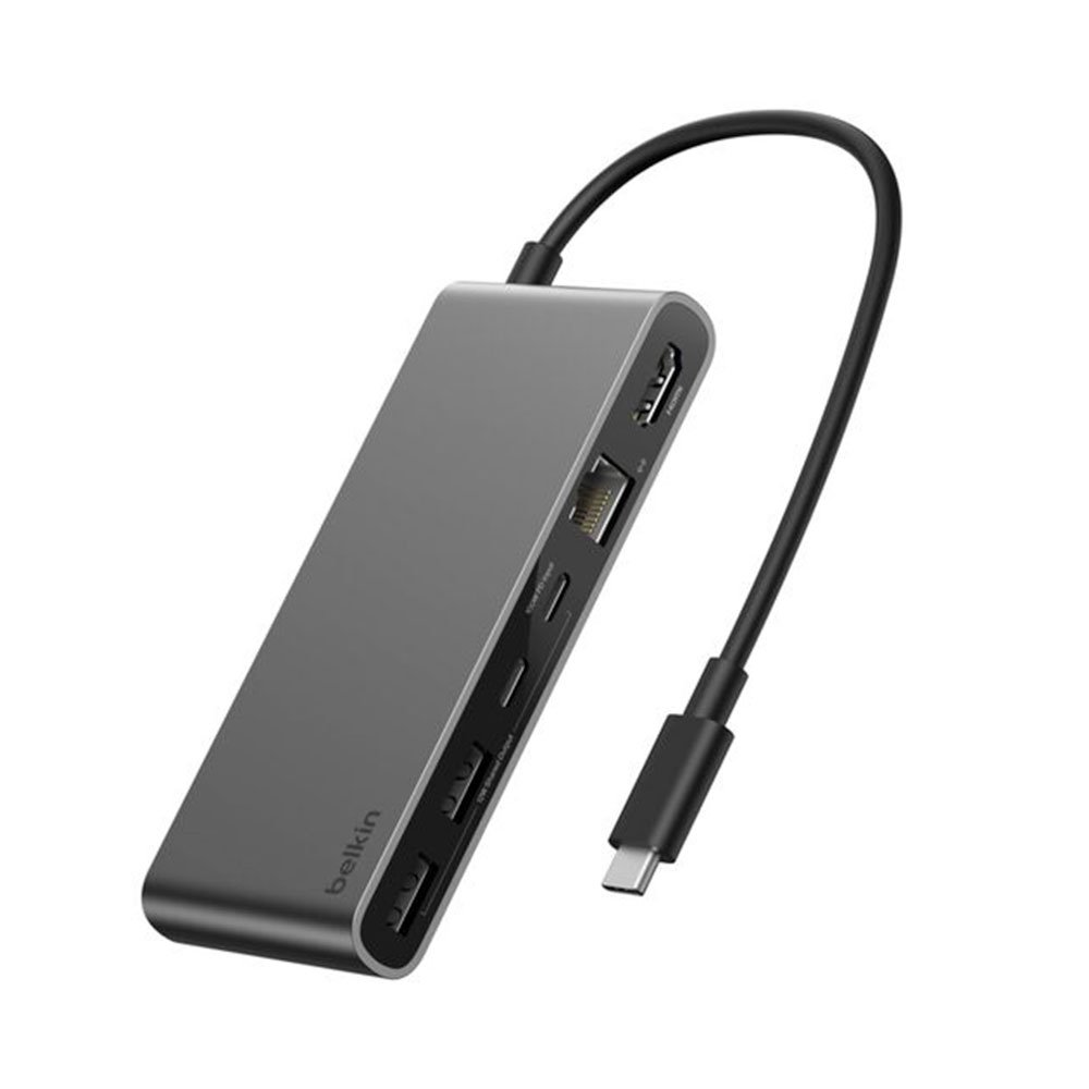 Belkin Connect 8-Port USB-C Hub with 2.5Gb Ethernet - Space Gray
