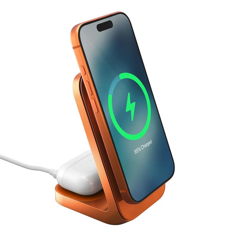 Nomad Stand One Qi2 25W 4th Gen - Stellar Orange