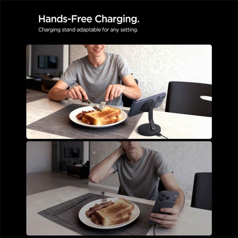 Spigen Essential MagSafe Wireless Charger 15W - Black
