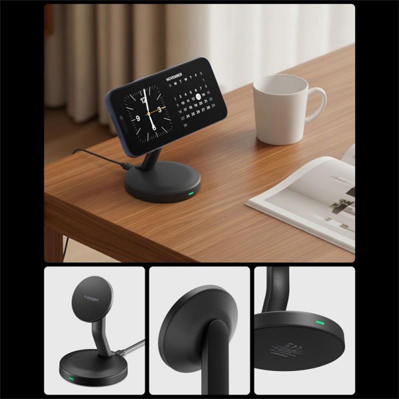 Spigen Essential MagSafe Wireless Charger 15W - Black