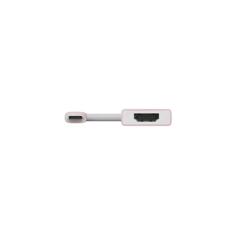 Adam Elements USB-C Hub DE06 6-in-1 - Pink