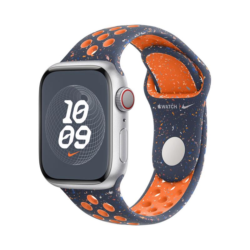 Apple Watch 41mm Blue Flame Nike Sport Band - S/M *Rozbalený*