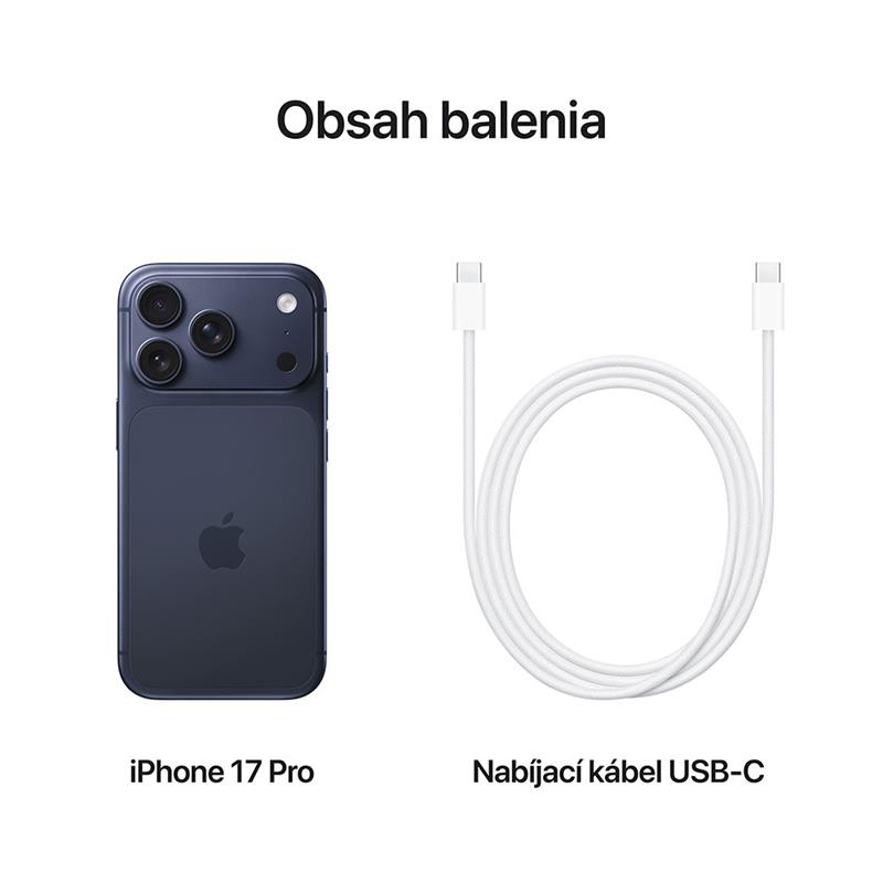 iPhone 17 Pro 1TB Temně modrá *Rozbaleno*