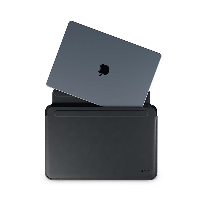 Epico TechGrain Sleeve pro Macbook Pro 13,3"/Air 13"/Air 13,6" - černá