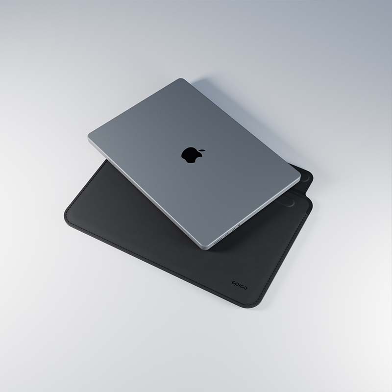 Epico TechGrain Sleeve pro MacBook Pro 14" - černá