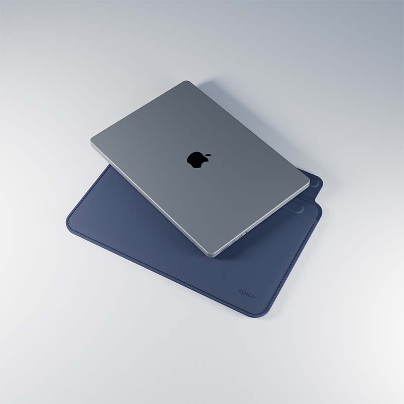 Epico TechGrain Sleeve pro Macbook Air 15" - tmavě modrá