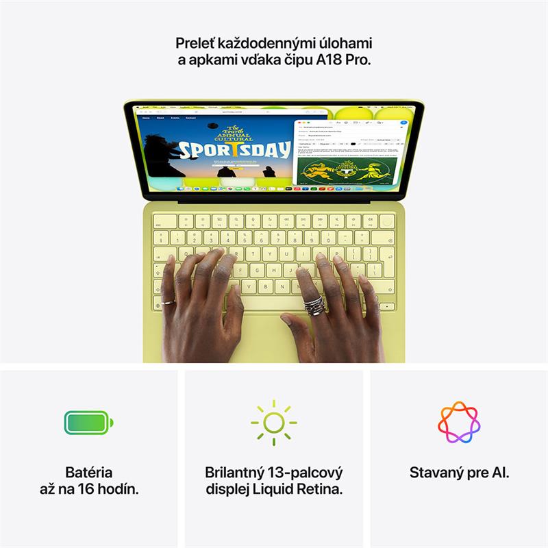 MacBook Neo 13" Apple A18 Pro 6C CPU 5C GPU 8GB 512GB Touch ID Indigo SK *Rozbalený*