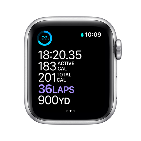 Apple Watch Series 6 GPS 40mm puzdro zo strieborného hliníka *Použitý s DPH - Trieda B*
