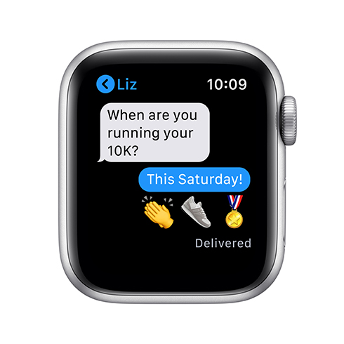 Apple Watch Series 6 GPS 40mm puzdro zo strieborného hliníka *Použitý s DPH - Trieda B*