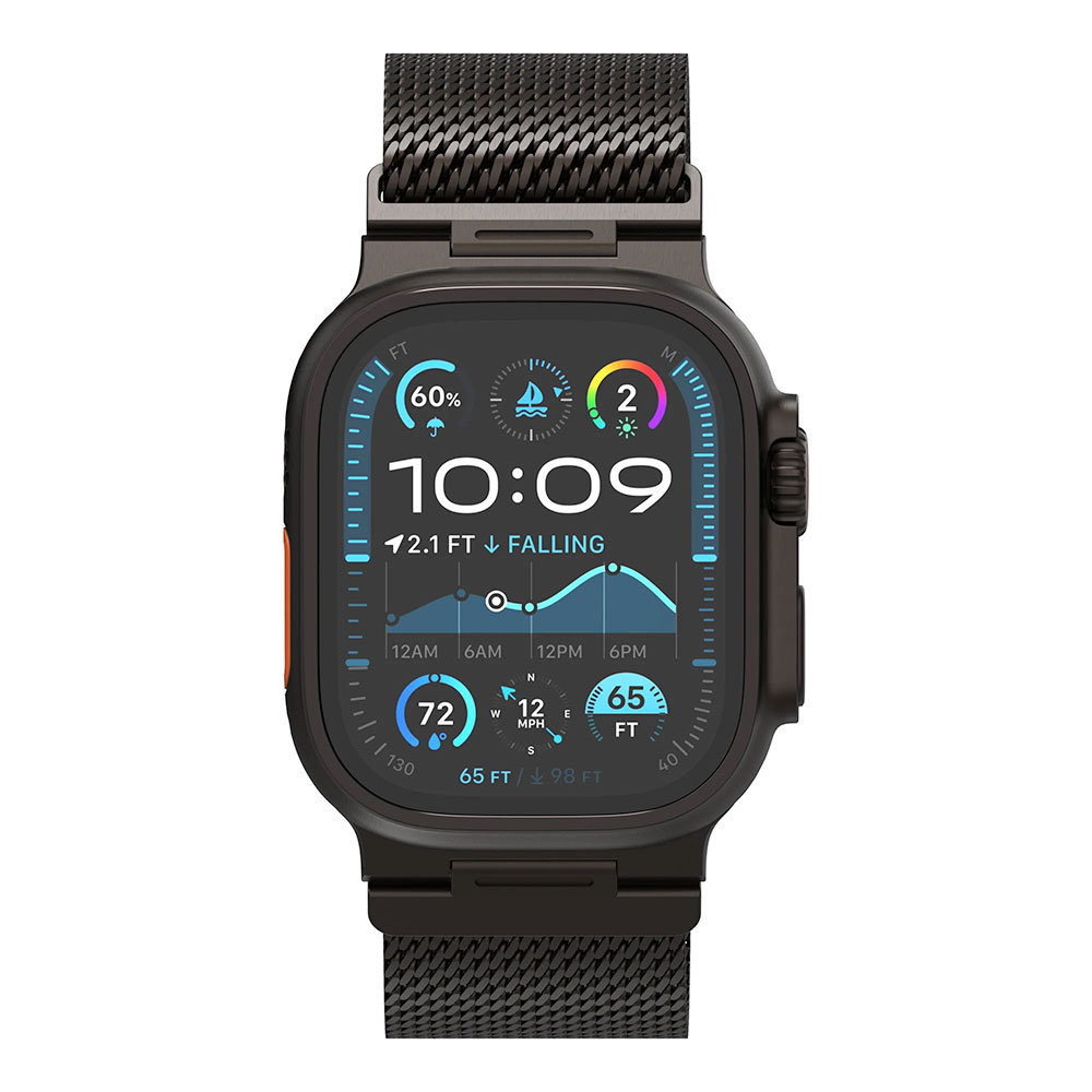 Decoded remienok Stainless Steel Traction Strap pre Apple Watch Ultra - Black
