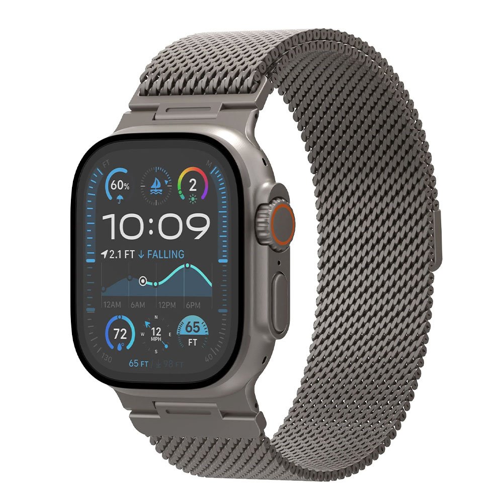Decoded remienok Stainless Steel Traction Strap pre Apple Watch Ultra - Silver