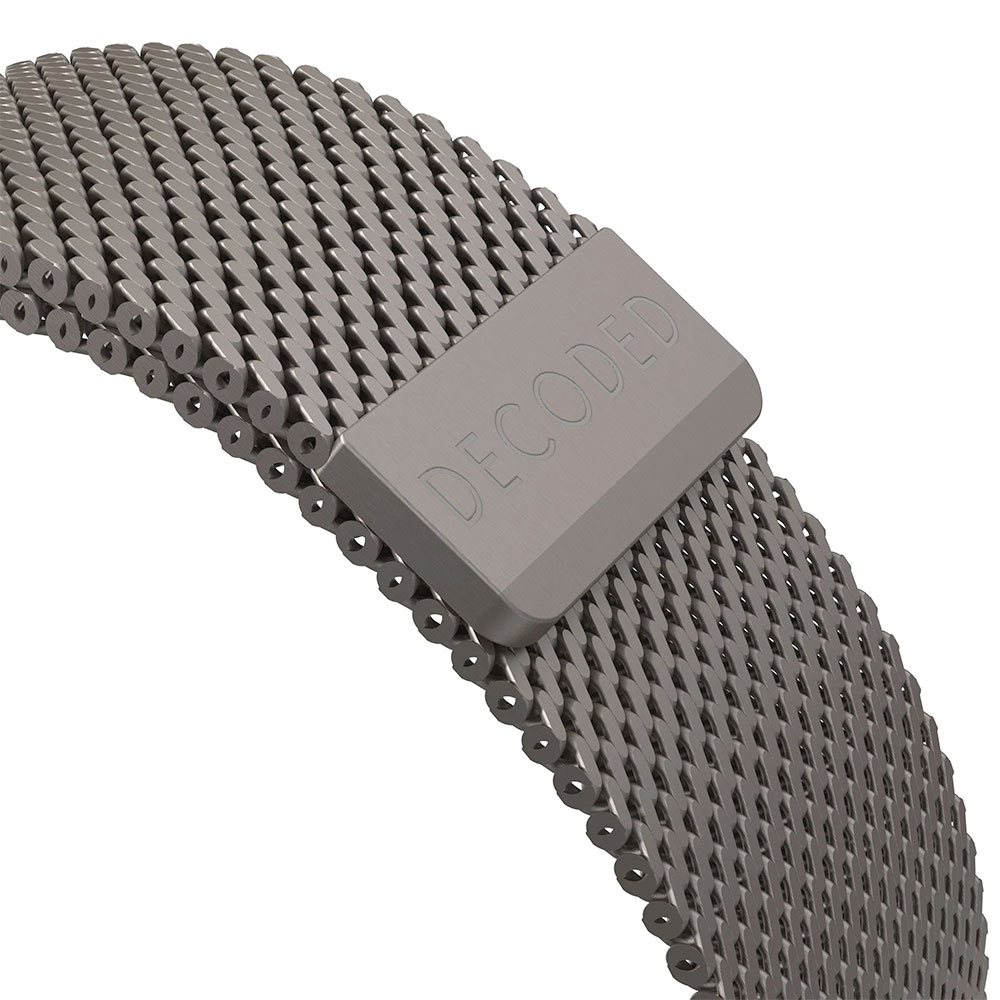 Decoded remienok Stainless Steel Traction Strap pre Apple Watch Ultra - Silver
