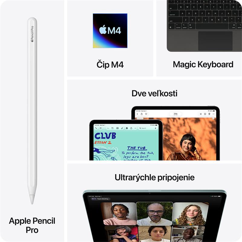 iPad Air 13" Wi-Fi + Cellular 128GB Kozmický sivý (2026) *Rozbalený*