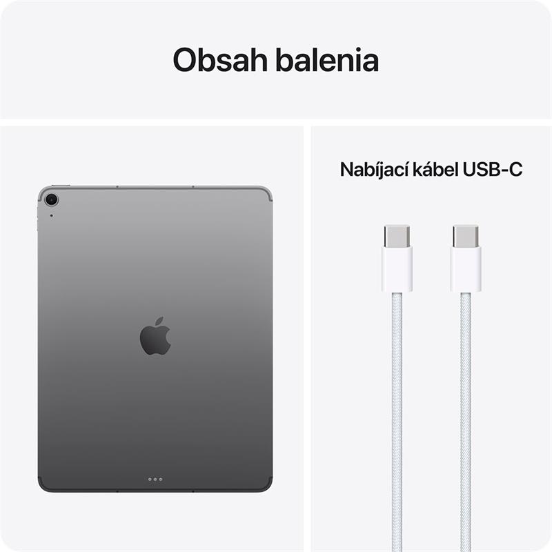 iPad Air 13" Wi-Fi + Cellular 128GB Kozmický sivý (2026) *Rozbalený*