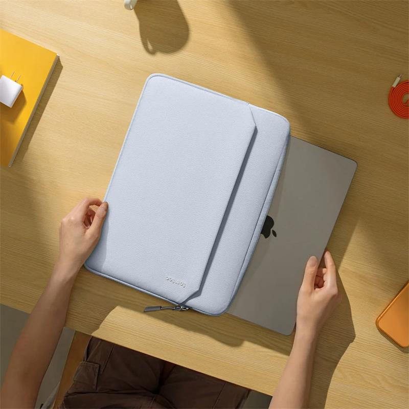 Tomtoc puzdro Light Sleeve pre Macbook Neo - Light Blue
