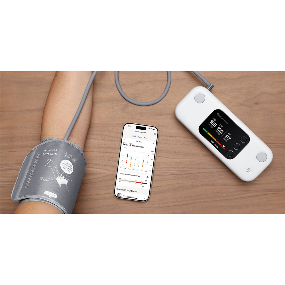 Withings tlakomer Smart Blood Pressure Monitor BPM Vision