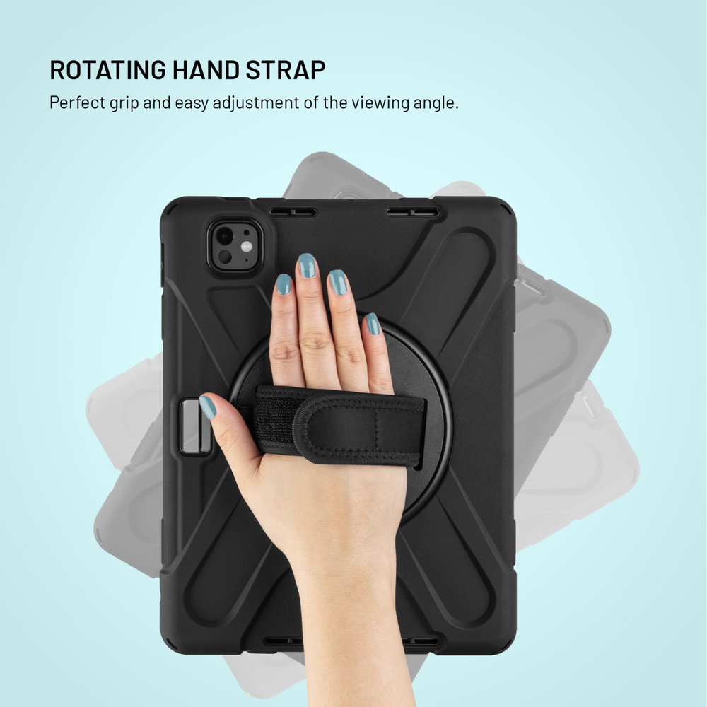 FIXED kryt Rugged Tab Case pre Apple iPad Pro 11" (2018-2022)/iPad Air (2020-2026),čierny