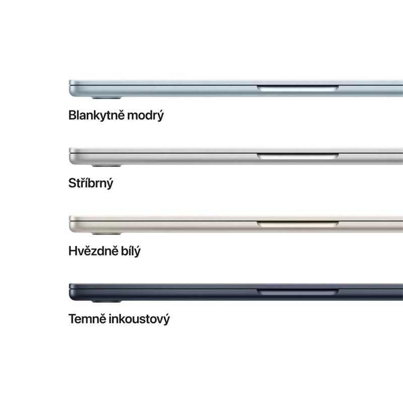 CTO MacBook Air 15" Apple M5 10core CPU 10core GPU 24GB 512GB 70W Hvězdně bílý CZ