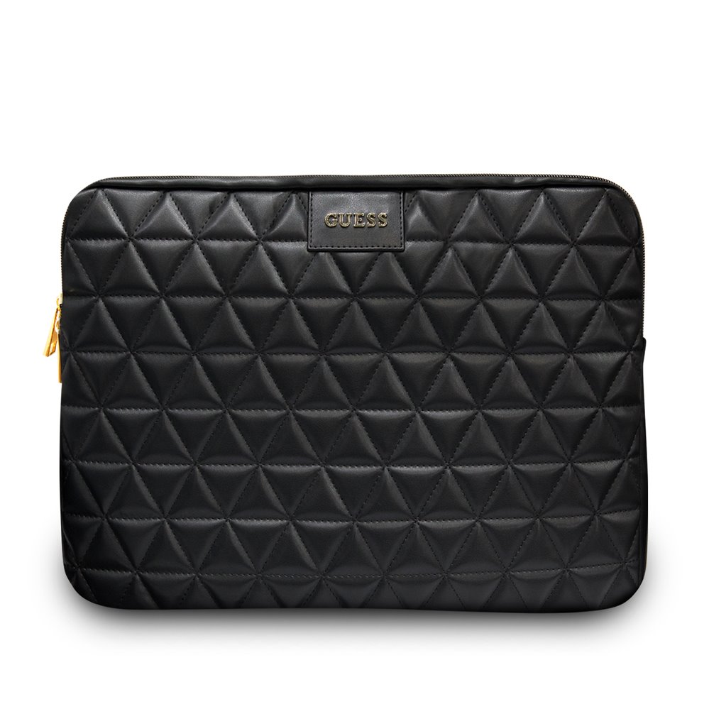 Guess Quilted Pouzdro na MacBook 13" černé