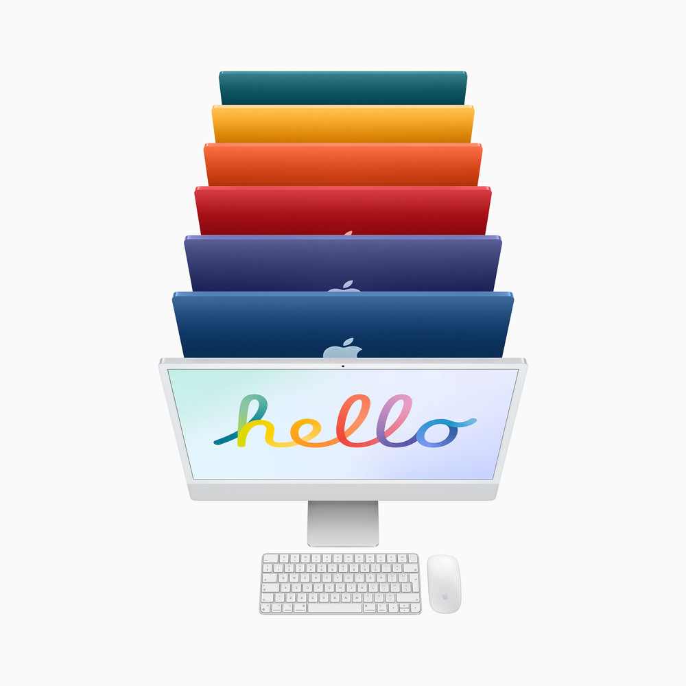 iMac 24" 4.5K Apple M1 8C CPU 8C GPU 8GB 256GB Zelený SK