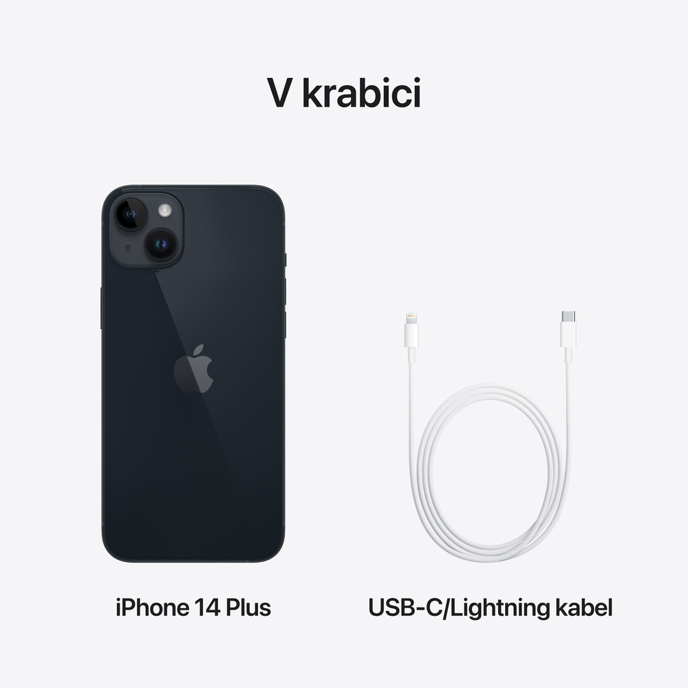 iPhone 14 Plus 256 GB polnočný