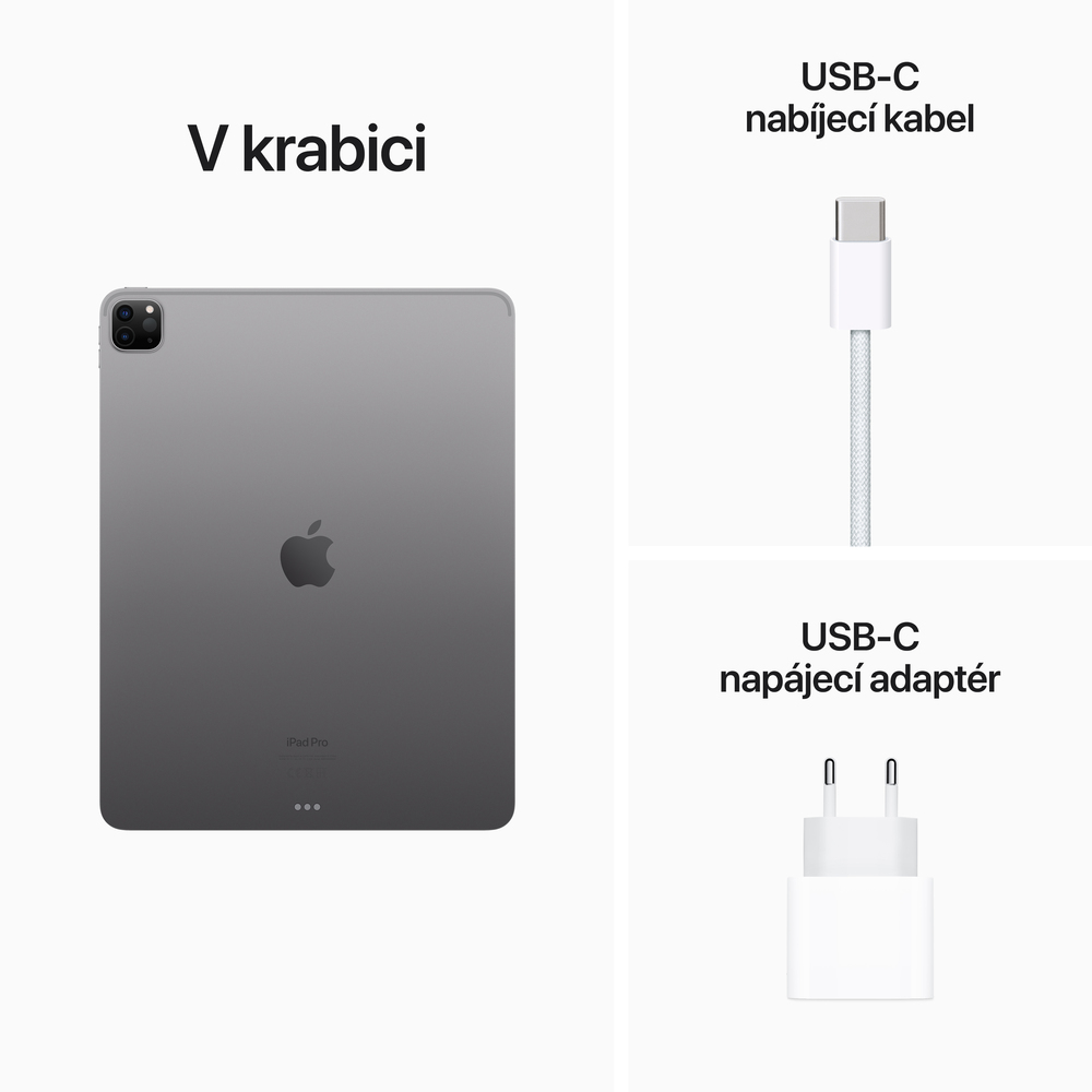 iPad Pro 12.9" Wi-Fi 1TB Vesmírně šedý (2022)