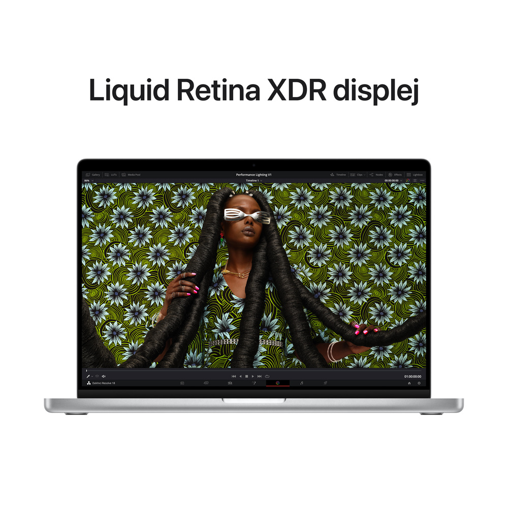 MacBook Pro 16" Apple M2 Pro 12-core CPU 19-core GPU 16GB 512GB Stříbrný CZ