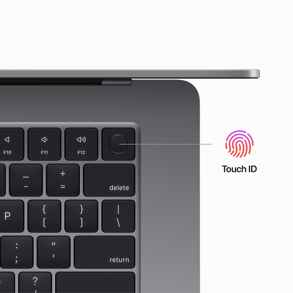 MacBook Air 15" Apple M2 8core CPU 10core GPU 8GB 256GB Vesmírně Šedý CZ