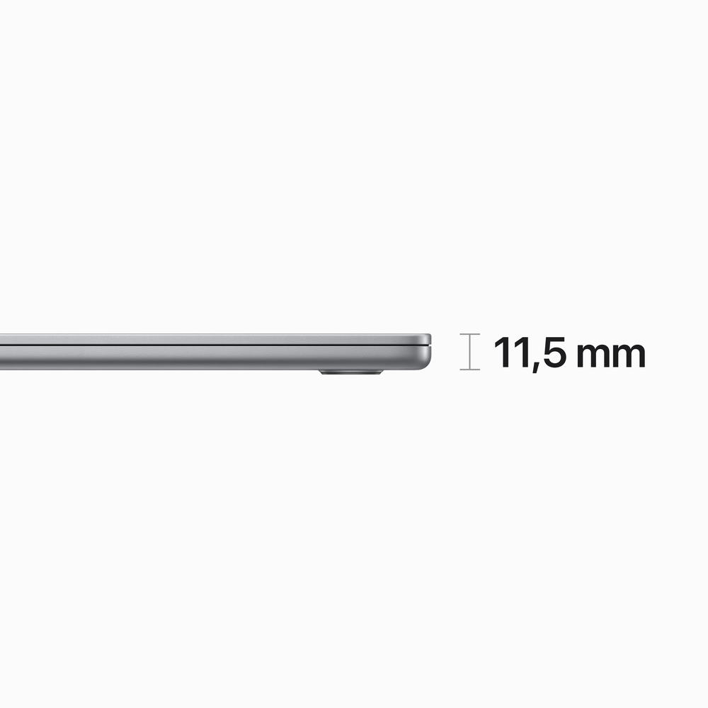 MacBook Air 15" Apple M2 8core CPU 10core GPU 8GB 512GB Vesmírně Šedý CZ