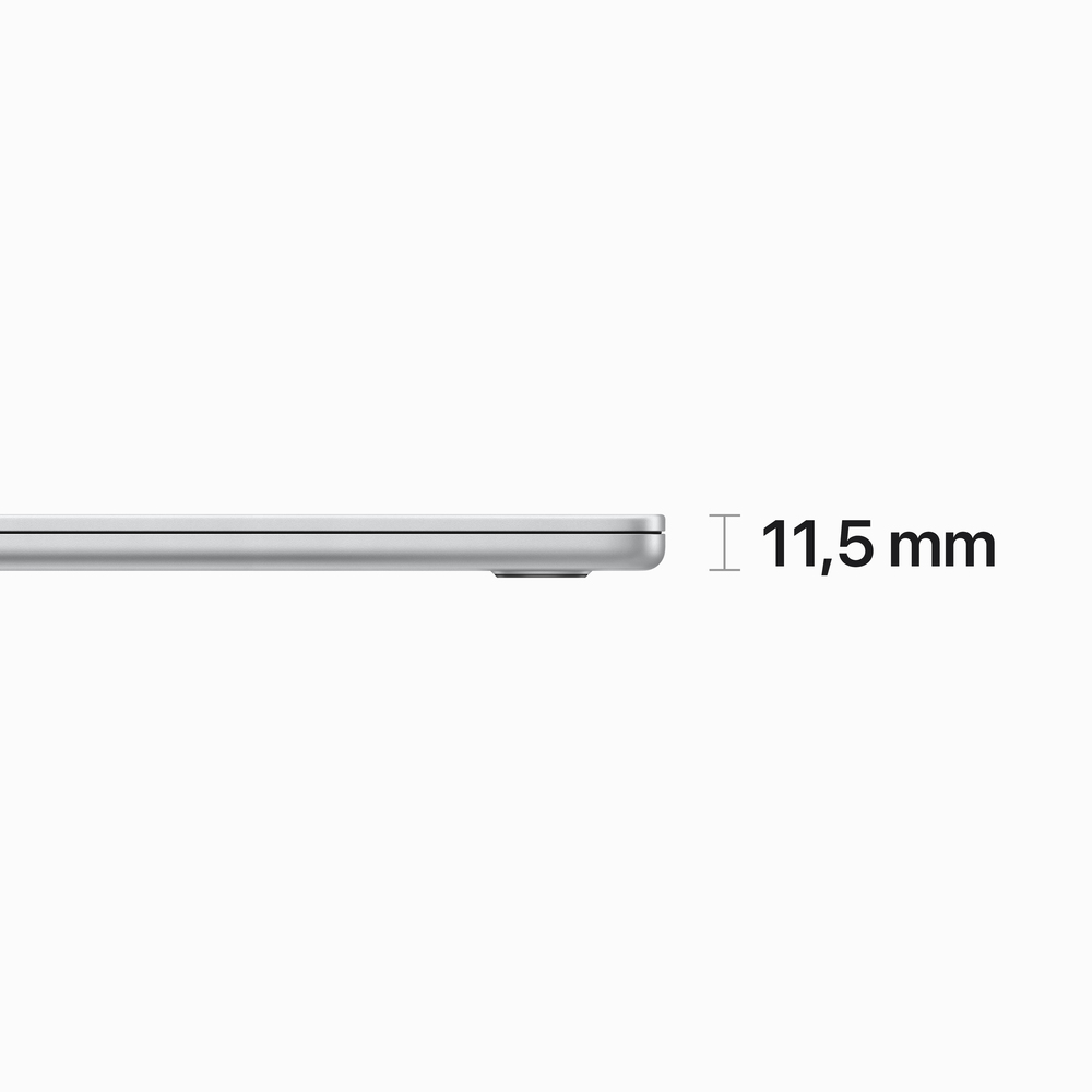 MacBook Air 15" Apple M2 8core CPU 10core GPU 8GB 512GB Stříbrný CZ