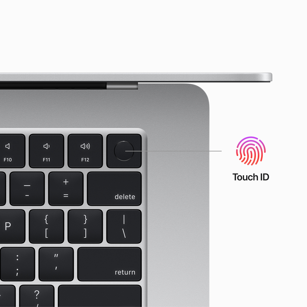 MacBook Air 15" Apple M2 8core CPU 10core GPU 8GB 512GB Stříbrný CZ
