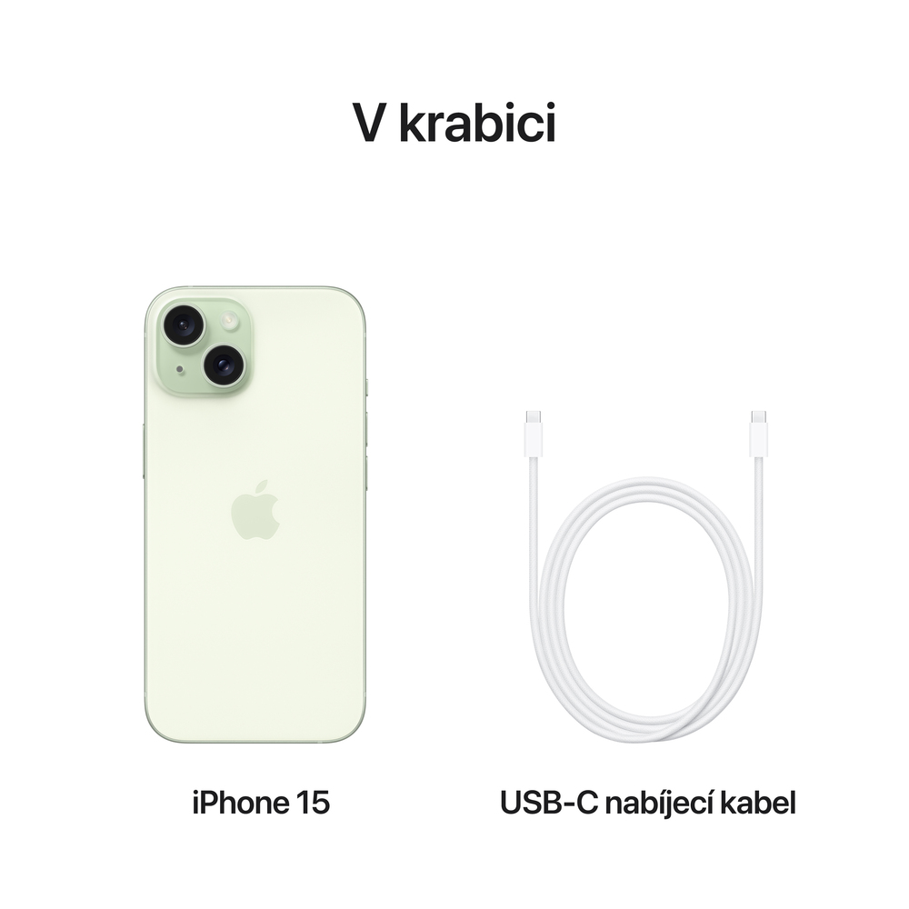 iPhone 15 512GB zelená